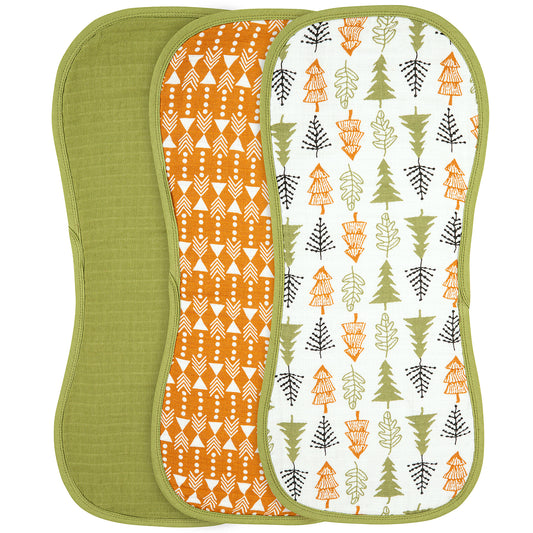 Burp Cloths - Pack of 3's - Into The Jungle
