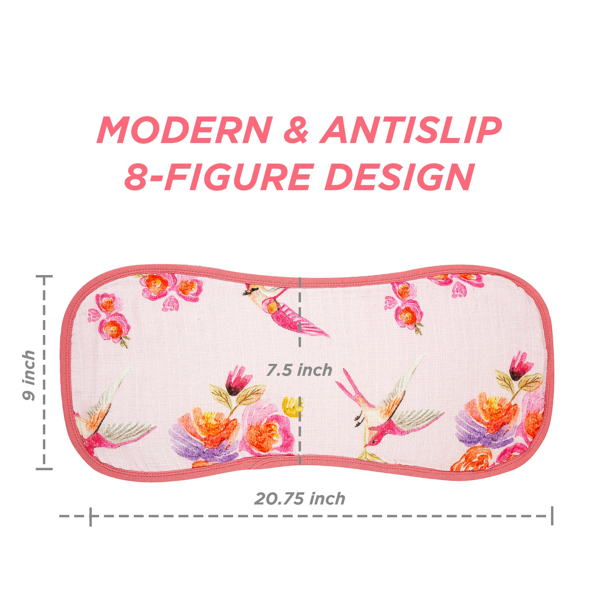Burp Cloths - Pack of 3's - Humming Birds - Dreams & Dimples