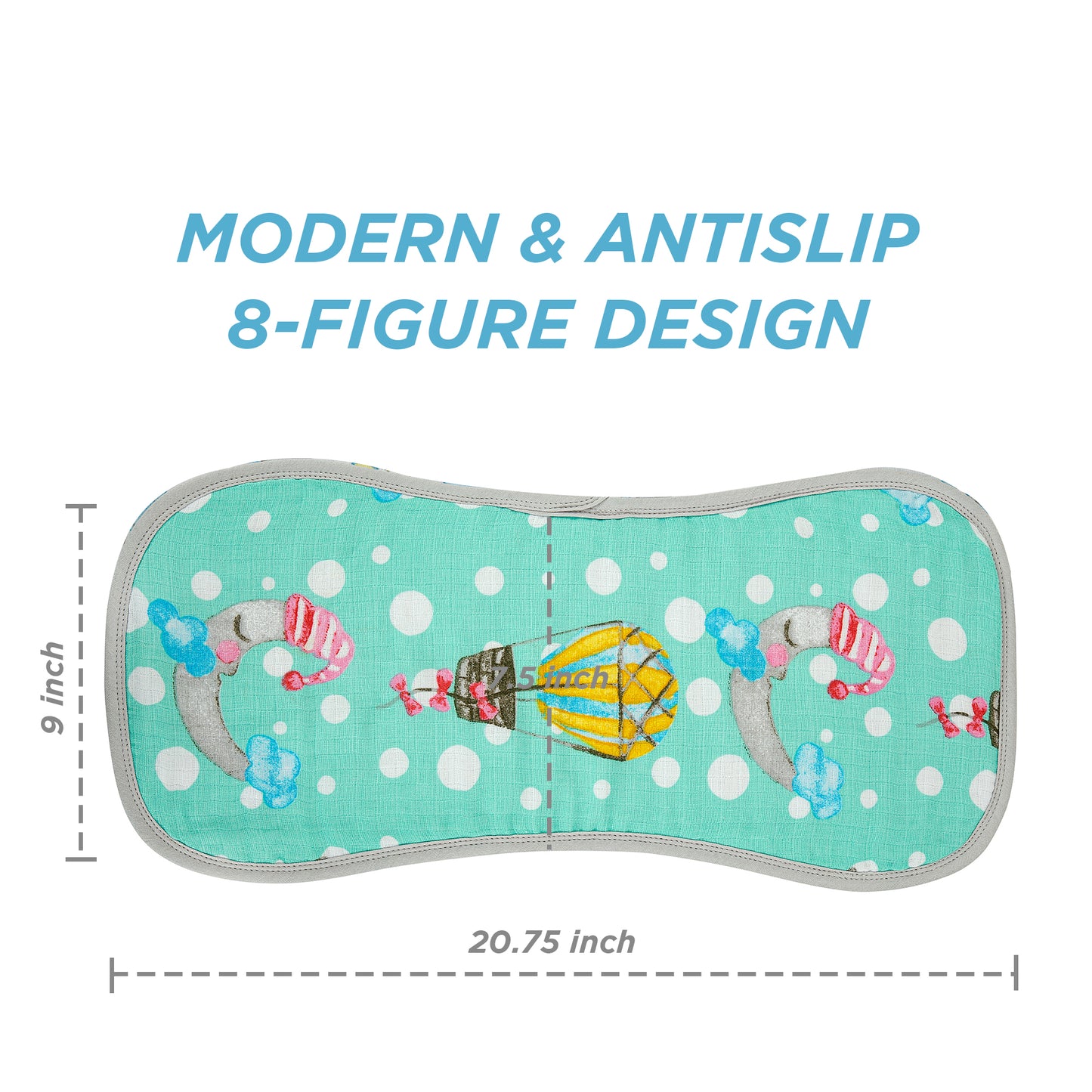 Burp Cloths - Pack of 3s - Dream World - Dreams & Dimples