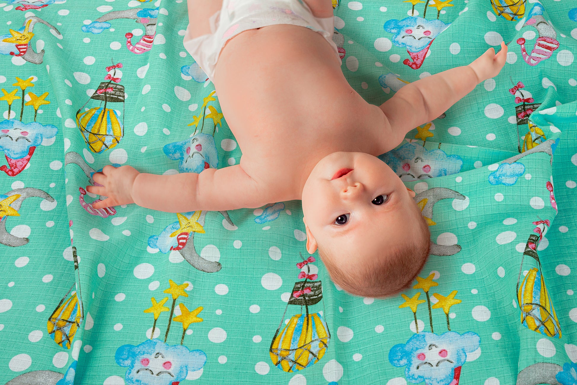 Muslin Swaddles - Pack of 3's - Dream World - Dreams & Dimples